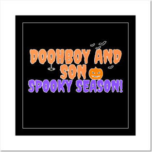 Doohboy and Son Spooky Season Posters and Art